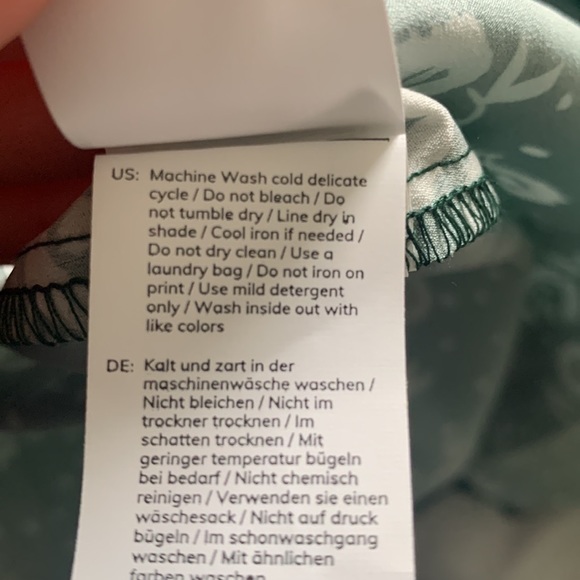 NWT Green flower print wrap dress - Picture 7 of 7